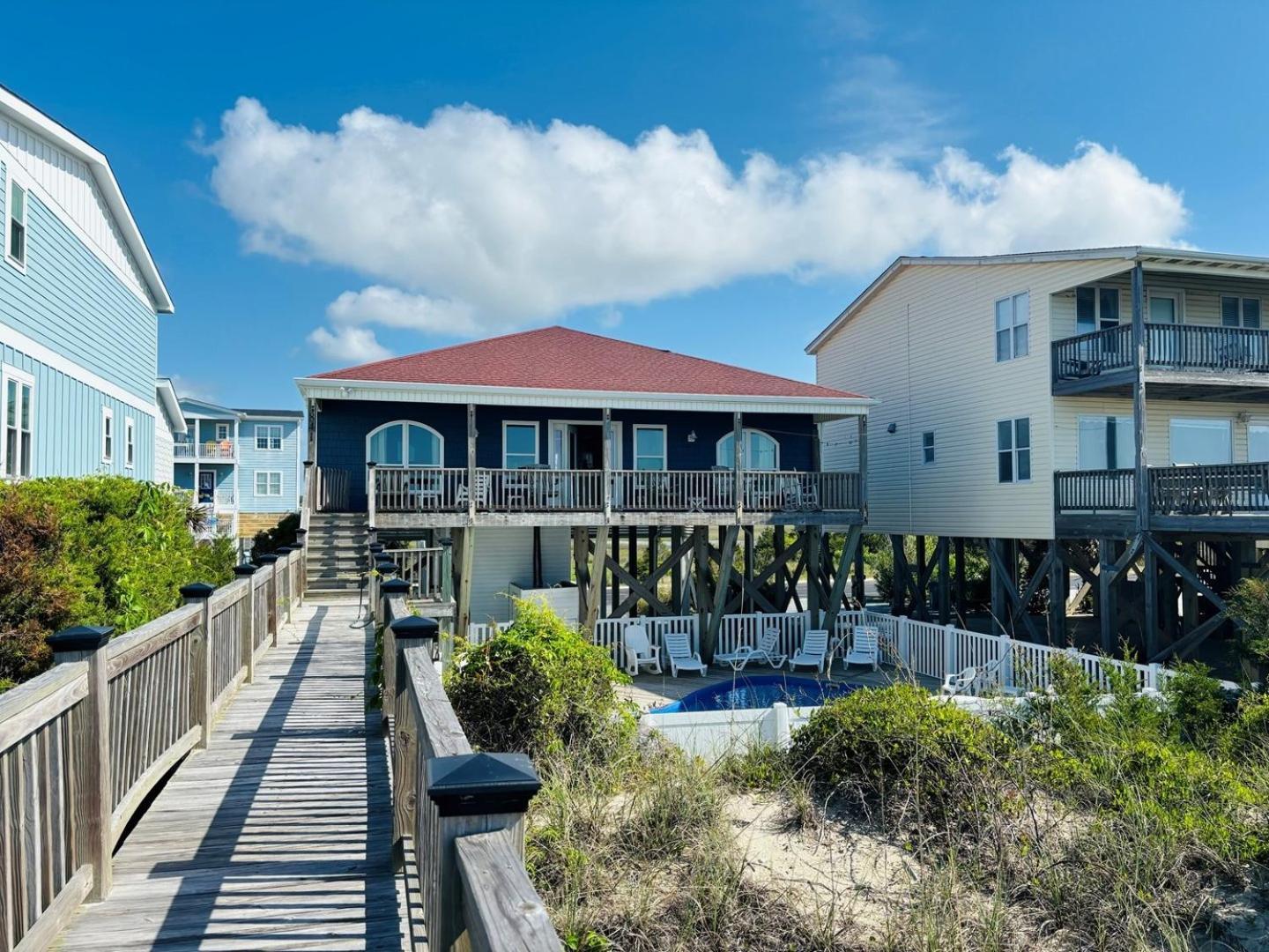 Sea Biscuit Villa Holden Beach Ngoại thất bức ảnh